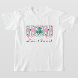 Camiseta Coquette Sortudo & Abencoado Dia de São Patrício
