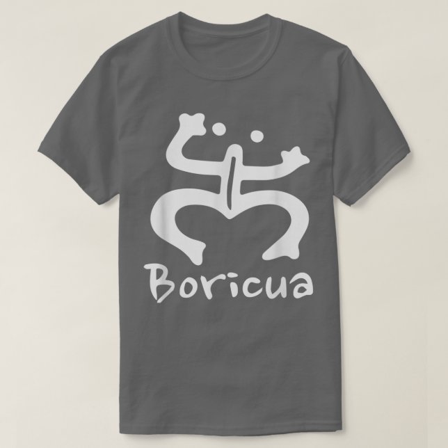 Camiseta Coqui Taino Frog Puerto Rico Boricua Men Women gif (Frente do Design)