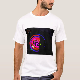 Camiseta cor abstrato