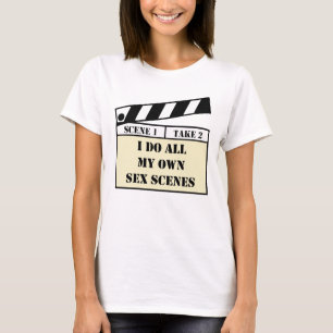Camiseta Cor Branca da Cena do Filme
