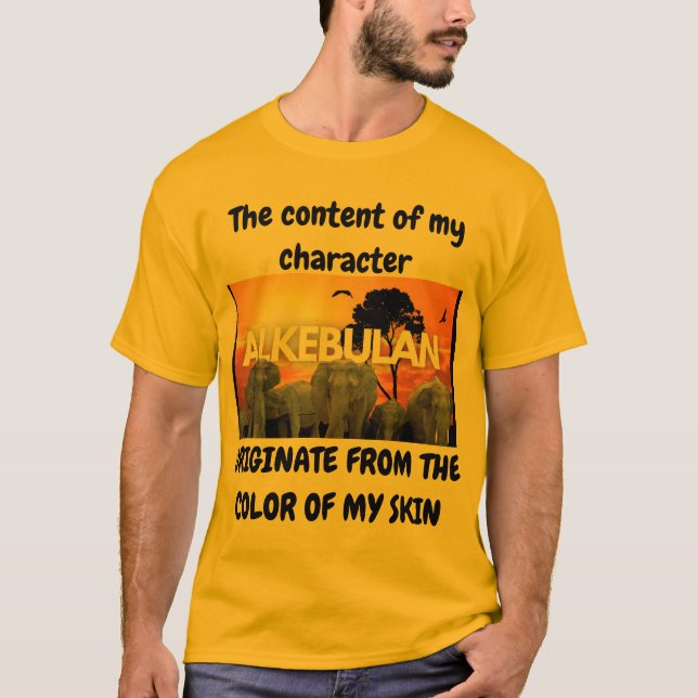 Camiseta Cor da minha pele (Frente)