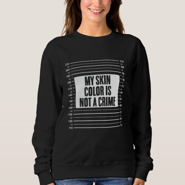 Camiseta Cor da pele Cabelo natural Mulher negra empoderada (Frente)