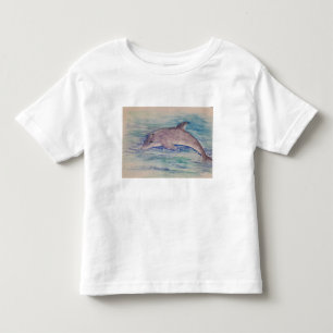 Camiseta Cor d'água do golfinho