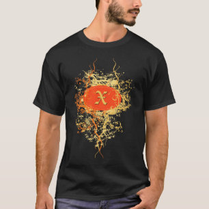 Camiseta Cor damasco retroativa com Monograma - Letra X