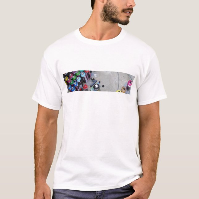 Camiseta Cor das fontes (Frente)