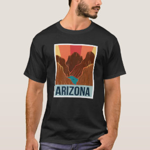 Camiseta Cor das Montanhas Grand Canyon do Parque Nacional 