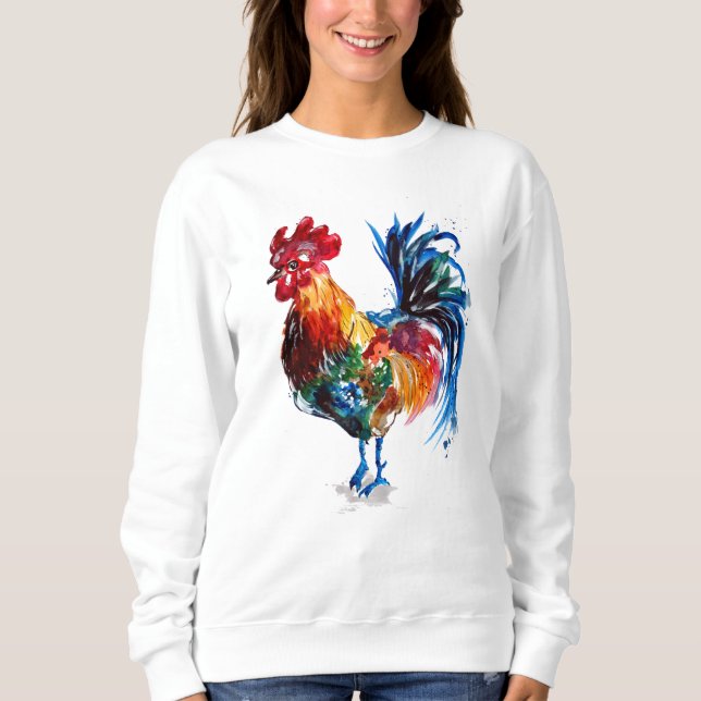 Camiseta Cor de Água do Grande Rooster (Frente)