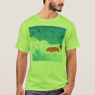 Camiseta cor de água do organik