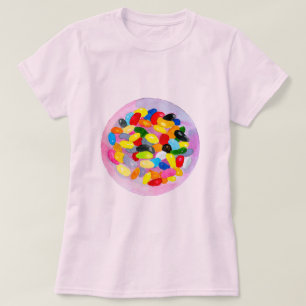 Camiseta Cor-de-água doce de geleia