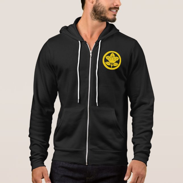 Camiseta Cor de laranja mandarina em círculo (Frente)