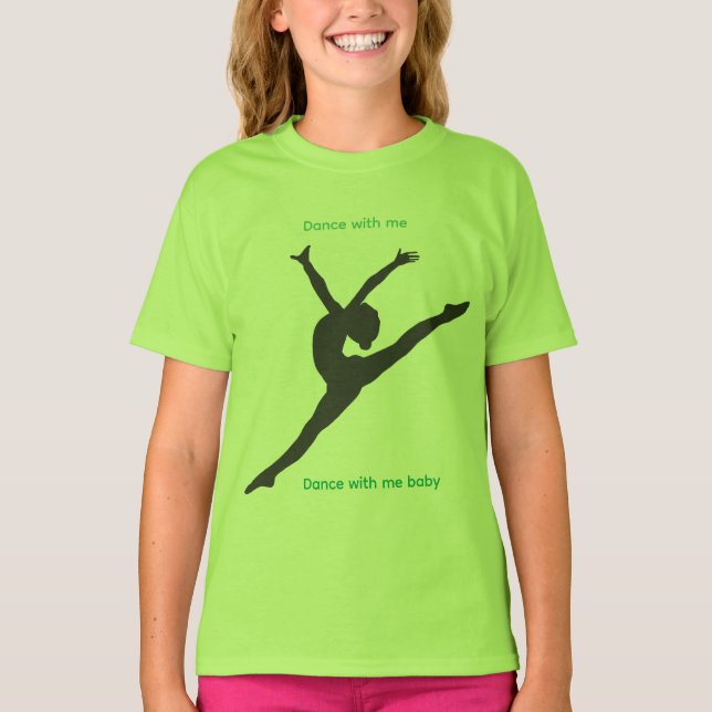Camiseta cor de limão no parquinho (Frente)
