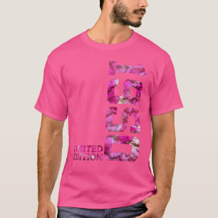 Camiseta Cor-de-rosa 72 anos 72.o aniversário de 1950