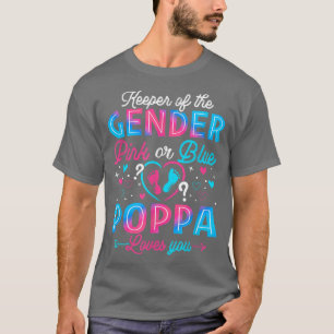 Camiseta Cor De Rosa Ou Azul O Ama De Gênero Reveal C