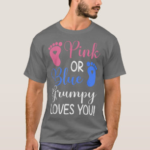 Camiseta Cor-de-rosa ou azul-rabugenta ama sua incrível rev