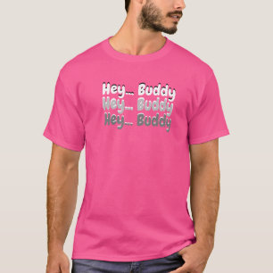 Camiseta cor-de-rosa para visto masculino e femini