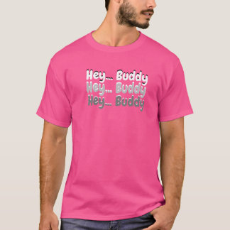 Camiseta cor-de-rosa para visto masculino e femini