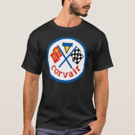 Camiseta Cor do patch de Vintage do Corvair na Camisa-T Esc