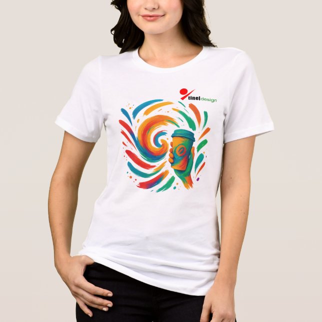 Camiseta Cor em Movimento (Frente)