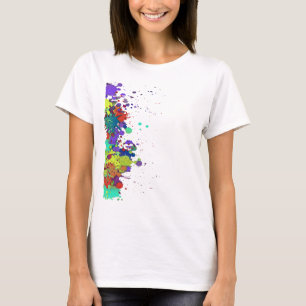 Camiseta COR ENGRAÇADA ESPALHADA I + seu traseiro. & ideias