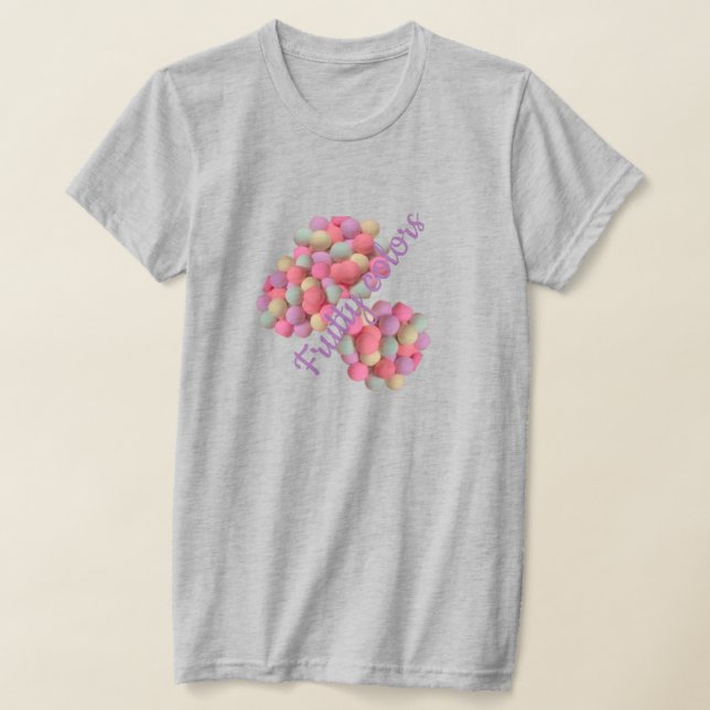 Camiseta Cor frutado (Postura )