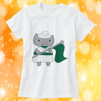Camiseta Cor Guarda Branco Verde