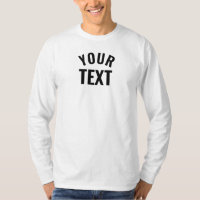 Cor Moderna Personalizada Mens de Folga Longa