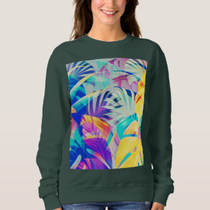 Camiseta Cor Pastel Floral Abstrato Moderno