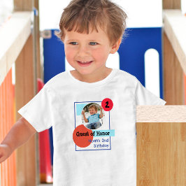 Camiseta Cor Personalizada Colorida para Aniversariante de 
