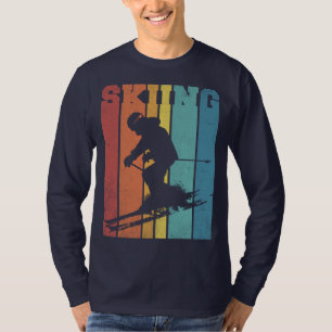 Camiseta Cor retrorreflectora do esqui