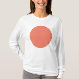 Camiseta Cor Rosa Bege Primavera Verão