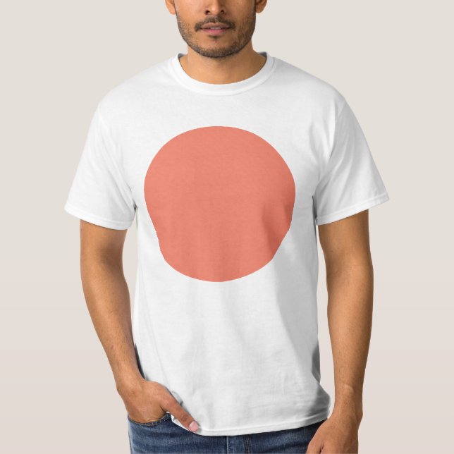 Camiseta Cor rosa cor de Verão primavera (Frente)