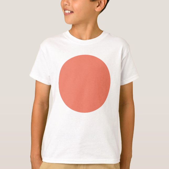 Camiseta Cor rosa cor de Verão primavera (Frente)