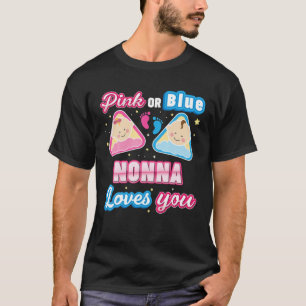 Camiseta Cor Rosa Ou Azul Não Te Ama Sexo Reveal Baby Mo