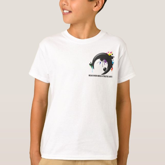 Camiseta Cor Splat do Gymnast (Frente)