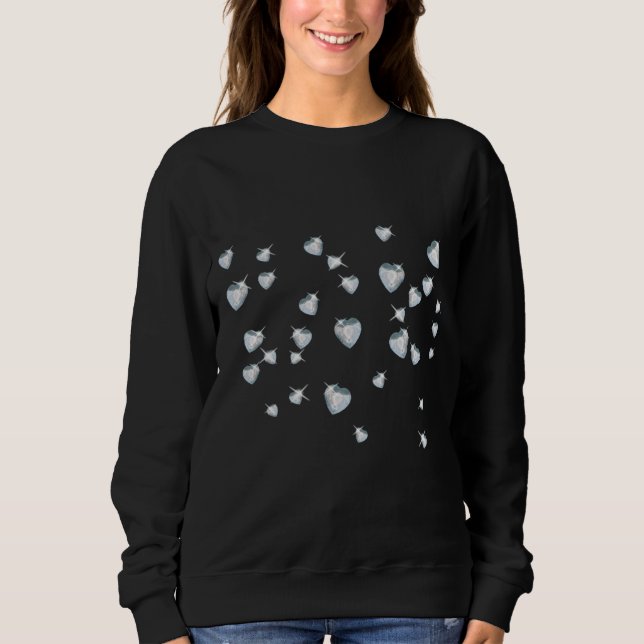 Camiseta Cora Brilho Diamantes (Frente)