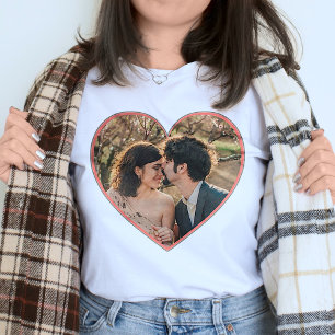 Camiseta Cora em Forma de Foto Personalizada para o Dia dos