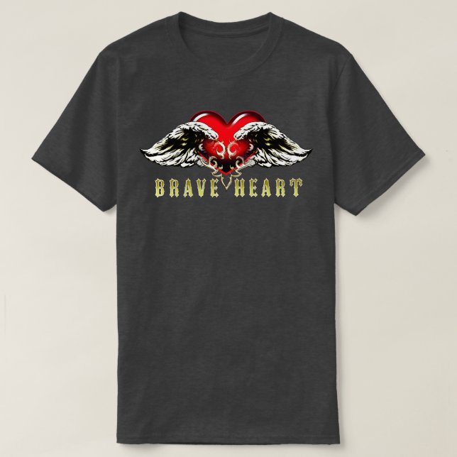 Camiseta Coração (Frente do Design)