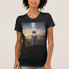 Camiseta Coração Aberto Mente Luminosa — Despertar da Femin