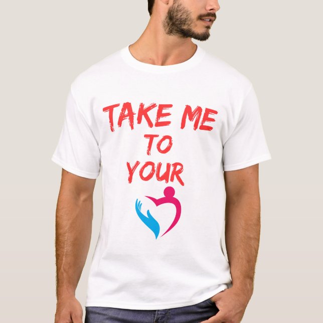 Camiseta Coração Abraçar Tee (Frente)