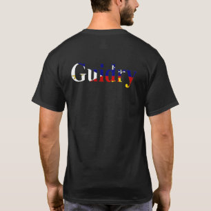 Camiseta Coração acádico do orgulho de Guidry Cajun da