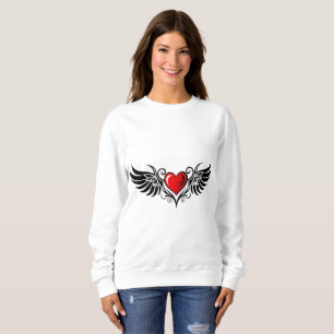 Camiseta Coração Alado Tribal