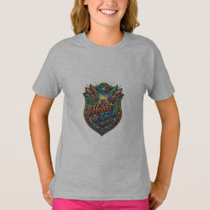 Camiseta Coração & Alma.