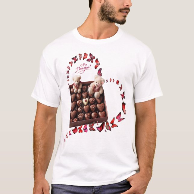 Camiseta Coração Amoroso  (Frente)