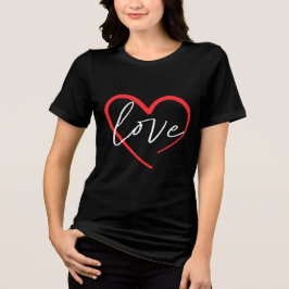 Camiseta Coração Amoroso 