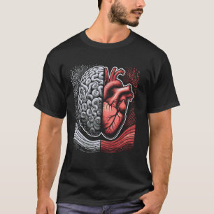 Camiseta Coração Anatômico Vs Medicina Cérebro Anatomia Ciê
