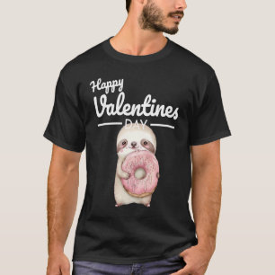 Camiseta Coração Animal Bonito Panda Feliz Dia dos Namorado
