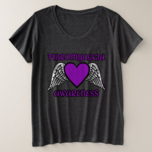 Camiseta Coração/Asas...Fibro