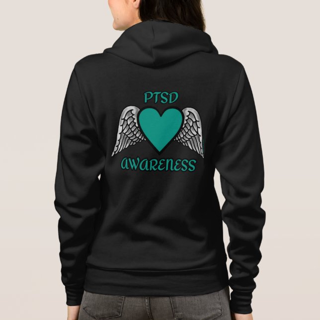 Camiseta Coração/Asas...PTSD (Verso)