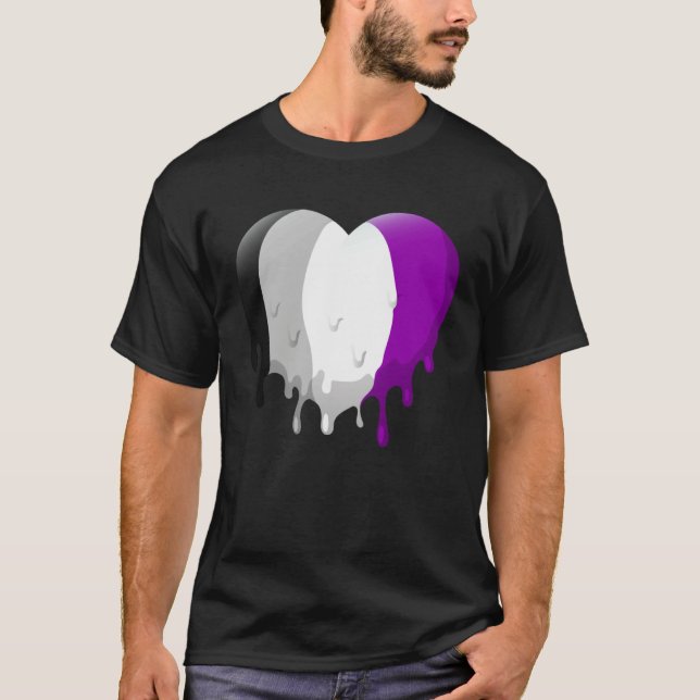 Camiseta Coração Assexual (Frente)