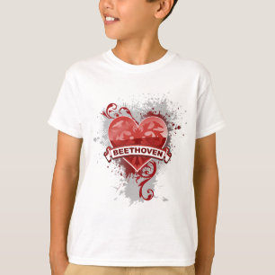 Camiseta Coração Beethoven